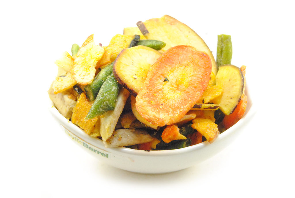 VEGETABLE CHIPS Bulk Barrel