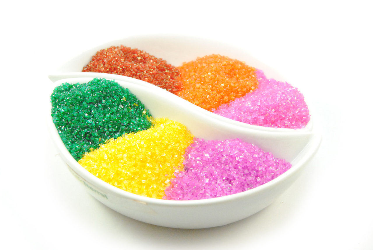 COLORED SUGARS Bulk Barrel